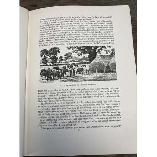 486 - A Both Sides of the Road hardback book by Sidney Rogerson and illustrated by Charles Tunnicliffe