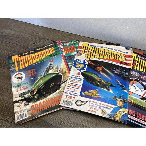 488 - A large collection of 1990s Thunderbirds comics, issues ranging from no.1 to no. 76 and 1990s Roy of... 