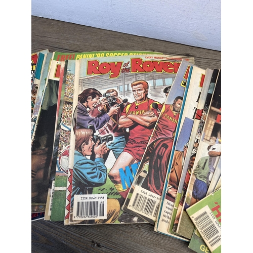 488 - A large collection of 1990s Thunderbirds comics, issues ranging from no.1 to no. 76 and 1990s Roy of... 