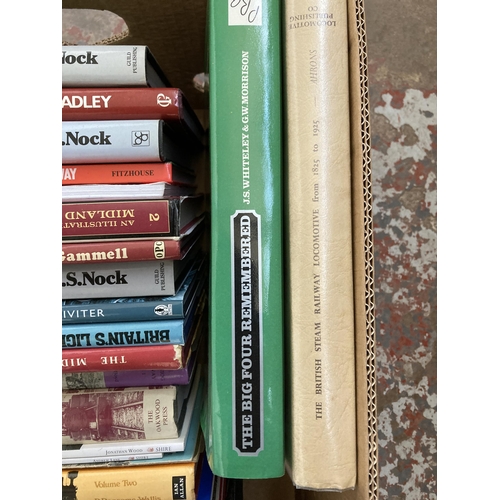 490 - A collection of railway books