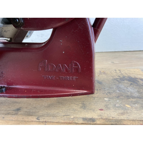 492 - A 1950s Adana Five Three printing press