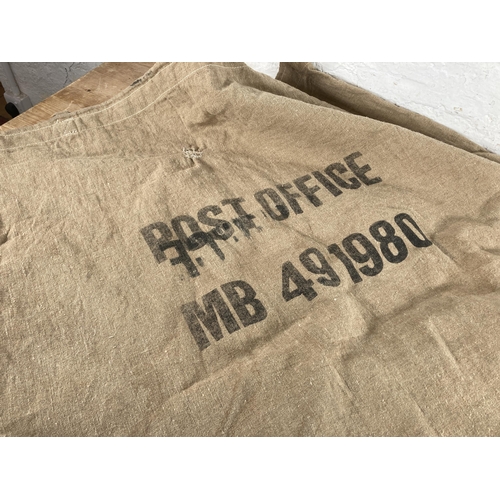 493 - A 1980s Post Office mail bag/sack