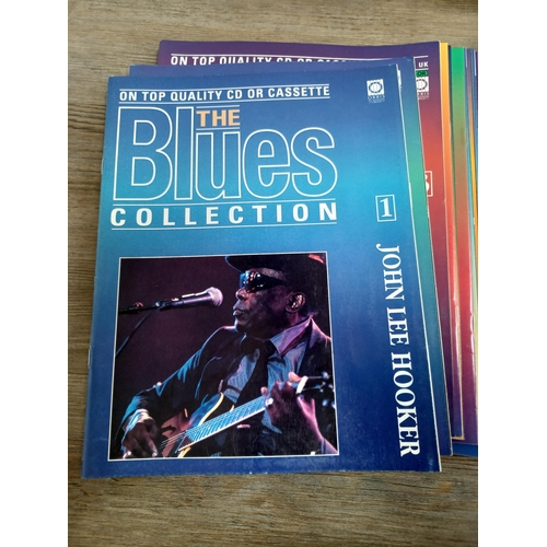 703 - A ninety-two CD set titled 'The Blues Collection' with ninety-two corresponding magazines