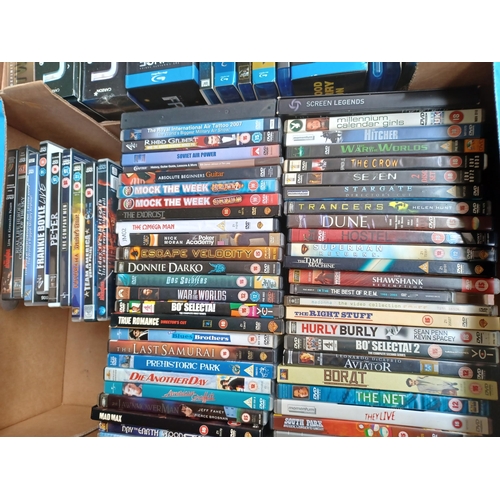 708 - A collection of DVDs and Blu-Rays to include 'Bond 007 50' anniversary box set, Thunderbirds nine di... 