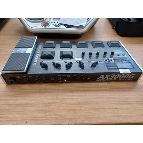 754 - A Korg Toneworks AX3000G modeling signal processor guitar foot pedal