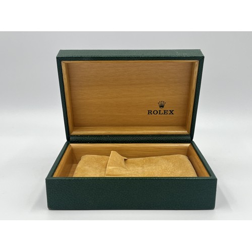 1244 - A Rolex leather watch box - ref. 68.00.02