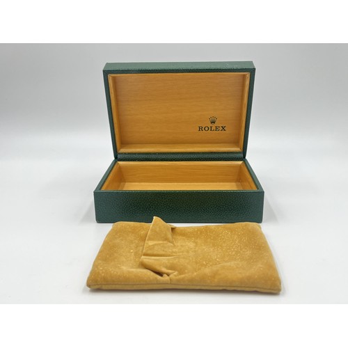 1244 - A Rolex leather watch box - ref. 68.00.02