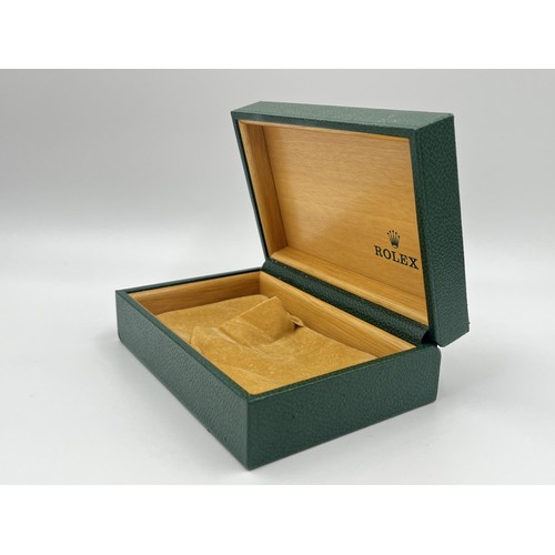 1244 - A Rolex leather watch box - ref. 68.00.02