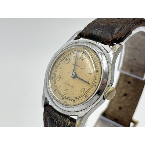 1271 - An early/mid 20th century Derrick mechanical 30mm men's wristwatch