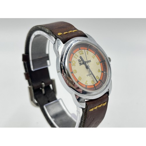 1286 - A vintage Dr Martens by Sekonda quartz 35mm men's advertising wristwatch