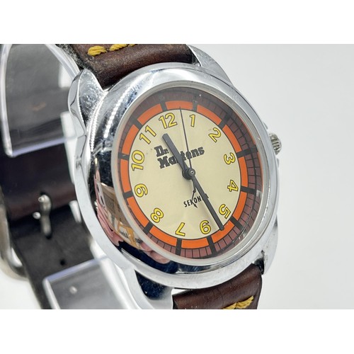 1286 - A vintage Dr Martens by Sekonda quartz 35mm men's advertising wristwatch