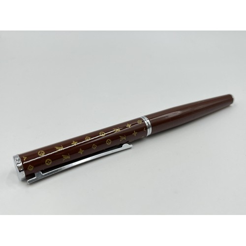 1338 - A boxed Louis Vuitton ballpoint pen