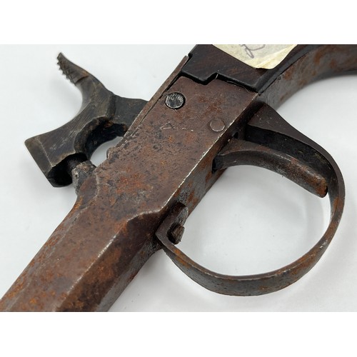 1363 - A 19th century percussion pistol - approx. 19cm long