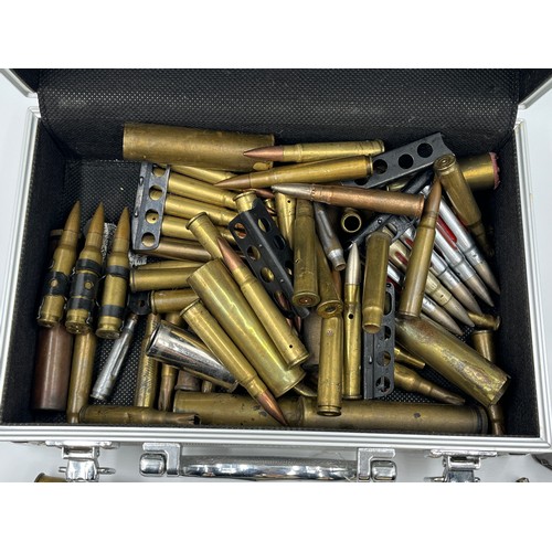 1359 - A collection of antique and vintage spent ammunition