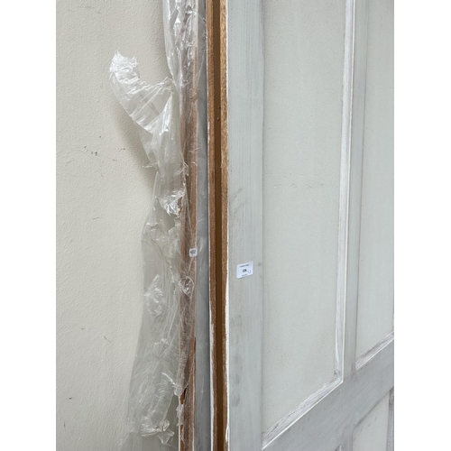 106 - Three Longden fire doors - approx. 206cm high x 84cm wide