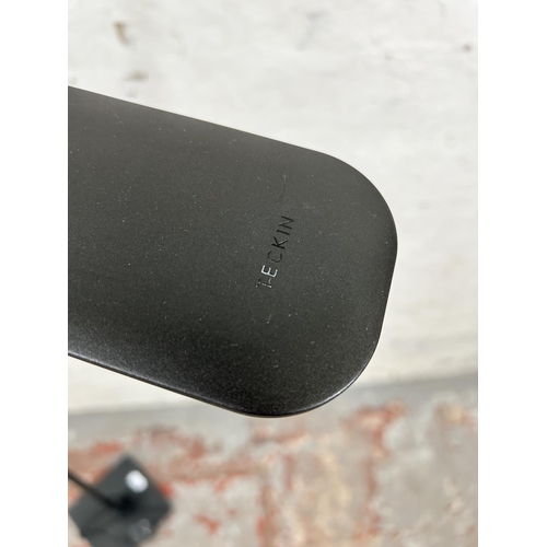 166 - A Teckin FL32 black metal reading lamp