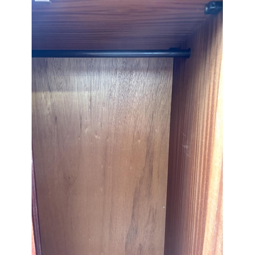 63 - A G Plan Fresco teak double wardrobe