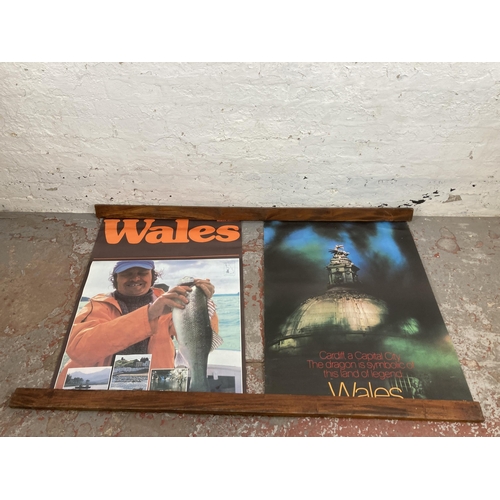 1411C - A collection of Welsh advertising posters