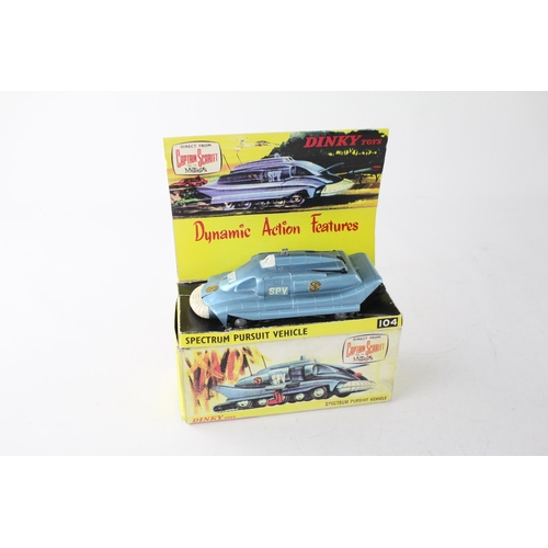 1696A - A vintage boxed Dinky 104 Spectrum Pursuit diecast model vehicle