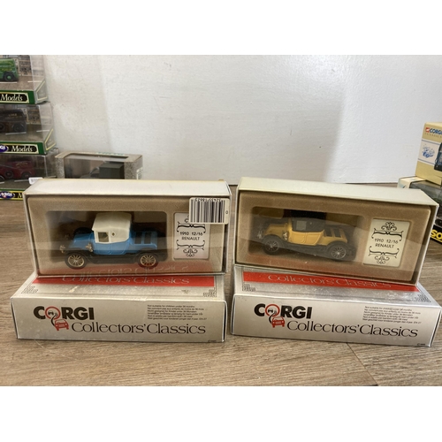 1706 - A collection of boxed model vehicles to include Solido Toner Gam IV, Corgi etc.