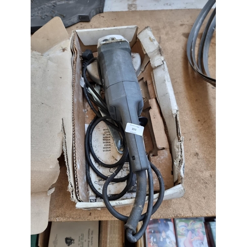 353 - A boxed ELU 240v angle grinder