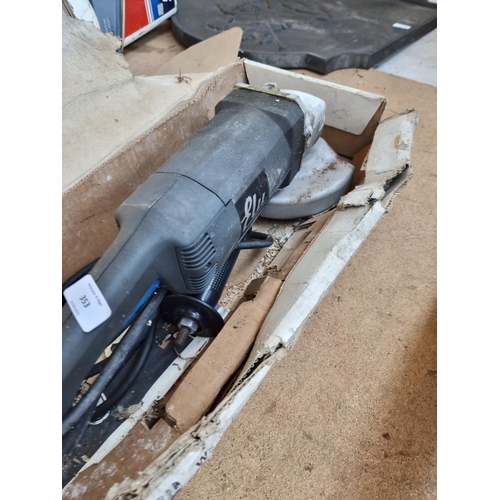 353 - A boxed ELU 240v angle grinder