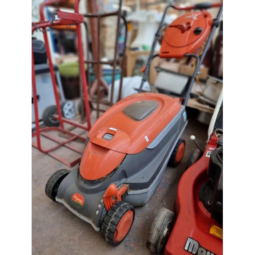 386 - A Flymo Roller Compact 3400 240v lawn mower