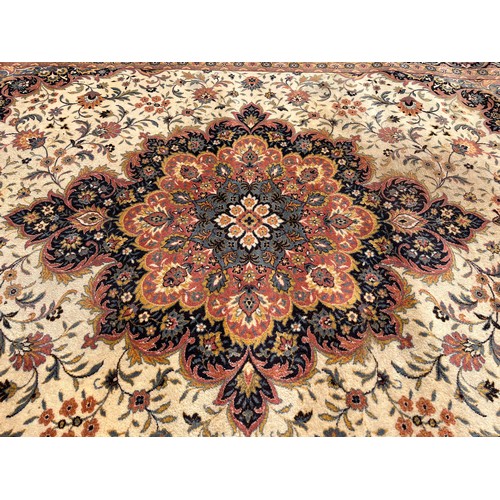 12 - An Uzbek rug - approx. 347cm x 253cm