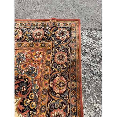 12 - An Uzbek rug - approx. 347cm x 253cm