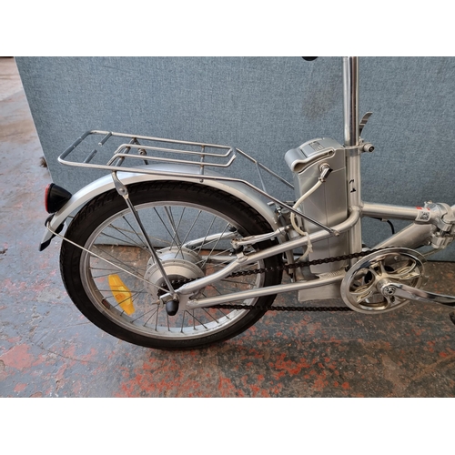 284 - A PowaCycle Lynx electric folding bike (key in office)