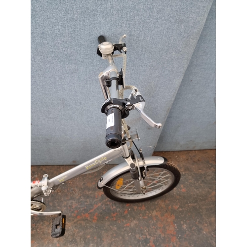 284 - A PowaCycle Lynx electric folding bike (key in office)