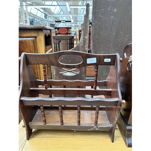 101 - Three magazine racks