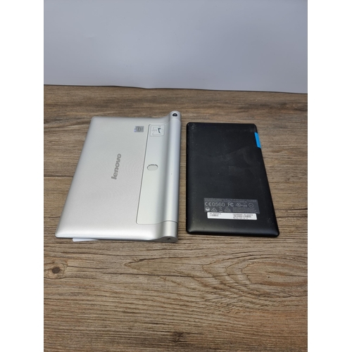 700 - Two Lenovo tablets