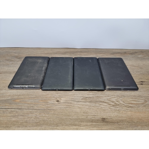 706 - Four ASUS Nexus tablets