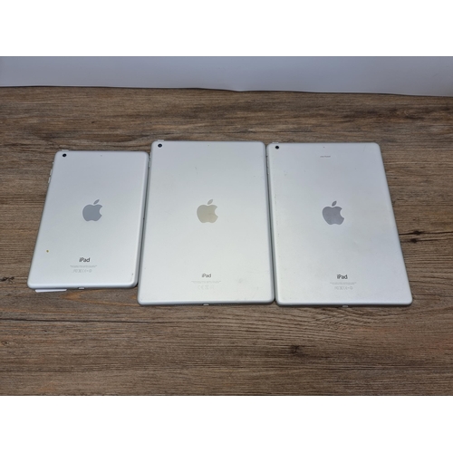 707 - Three Apple iPads to include A1489, A1893 and A1474