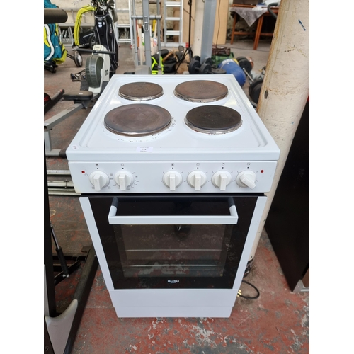 793 - A Bush 50cm single oven free standing cooker