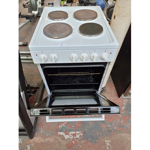 793 - A Bush 50cm single oven free standing cooker