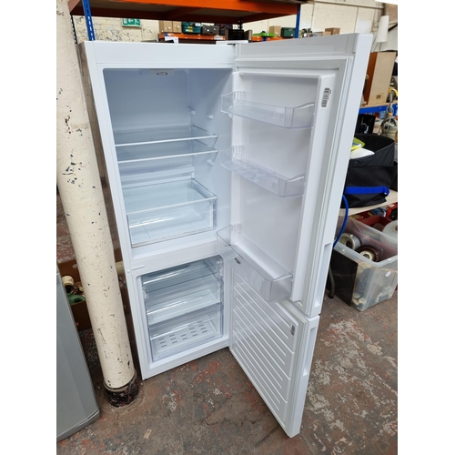 807 - A Bush upright fridge freezer approx.152cm high