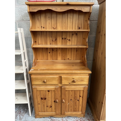 8 - A modern pine dresser