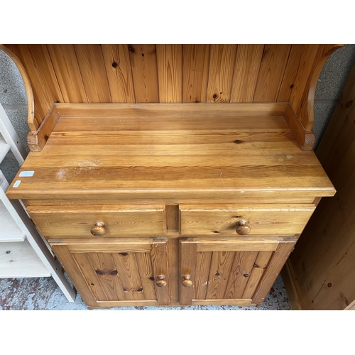 8 - A modern pine dresser