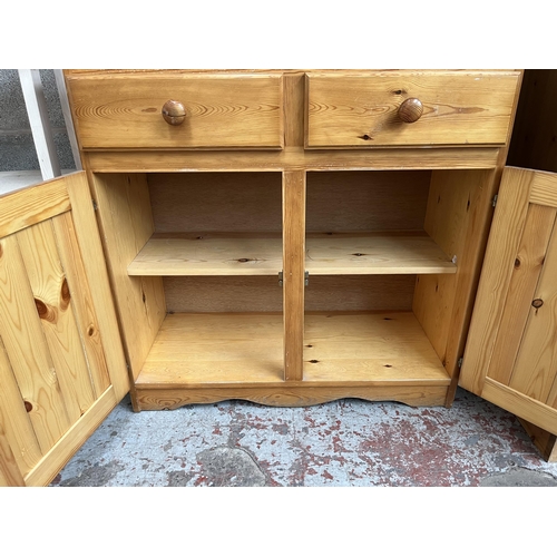 8 - A modern pine dresser