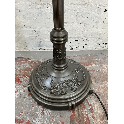 154 - A Kind Light Manufactory Ltd. Tiffany style standard lamp