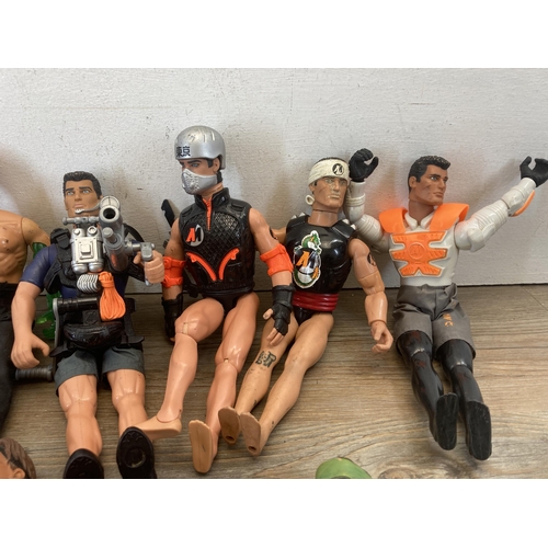 366 - A collection of Action Man figures