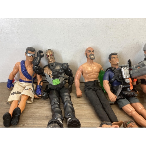 366 - A collection of Action Man figures