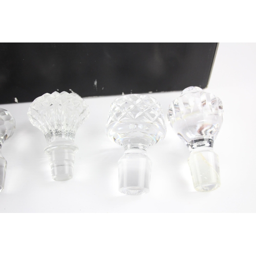 326C - A collection of crystal breweriana to include boxed Atlantis Crystal decanter set, claret jug etc.