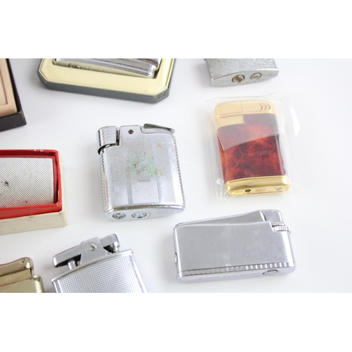 510 - Thirteen cigarette lighters to include Poppell, Ronson, Colibri etc.