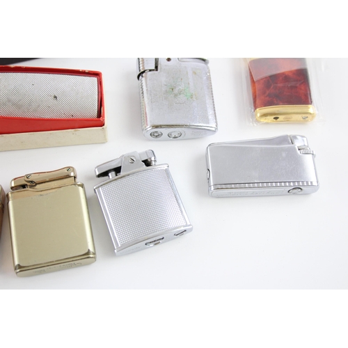 510 - Thirteen cigarette lighters to include Poppell, Ronson, Colibri etc.