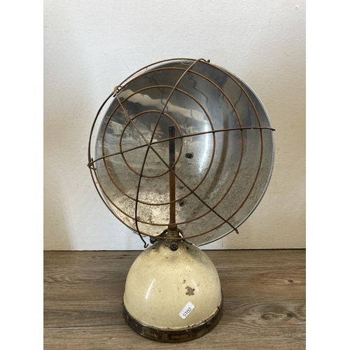 474 - Three vintage Tilley heater lamps - largest approx. 53cm high