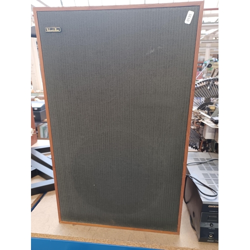 642 - Two good quality items, one pair of Richard Allan 
hi-fi speakers approx. 63cm high and one pair of ... 