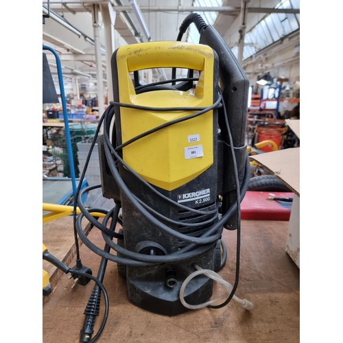 881 - A Karcher K2.900 240v pressure washer